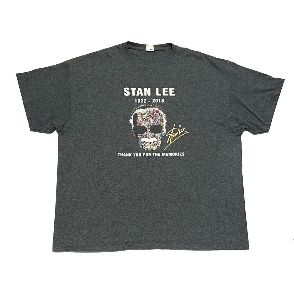 Stan Lee RIP Marvel 1922 – 2018 T-shirt Thank You For The Memories Size 2XL XXL